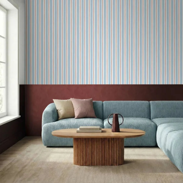Carta da Parati MIX & STRIPES cod. 107816074 Caselio Wallpaper