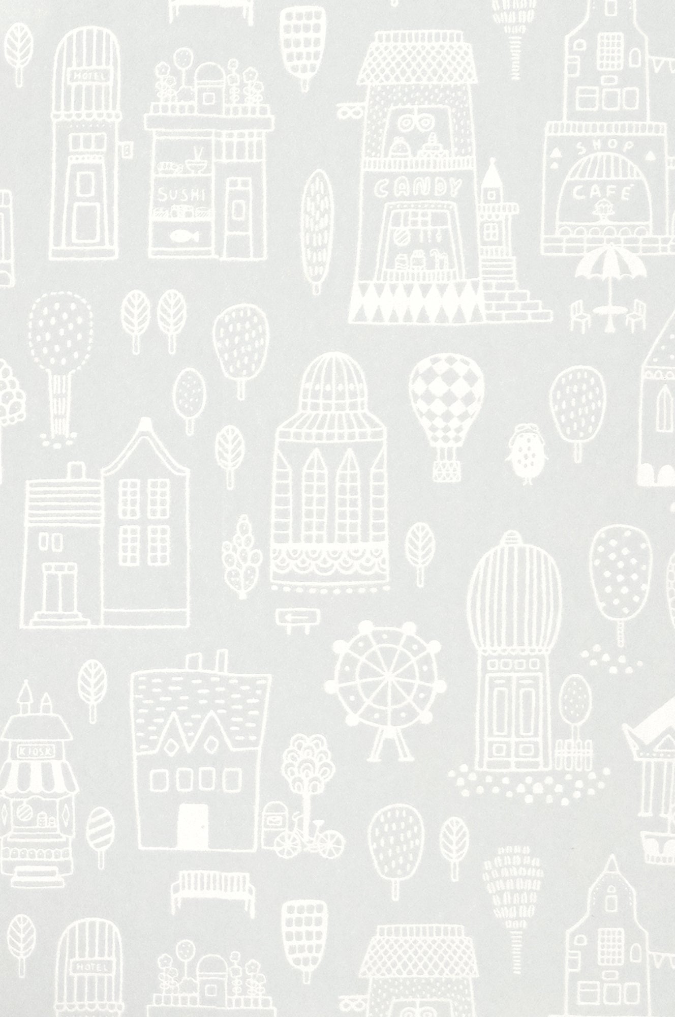 Carta da Parati Small Town Majvillan Wallpaper 118-01