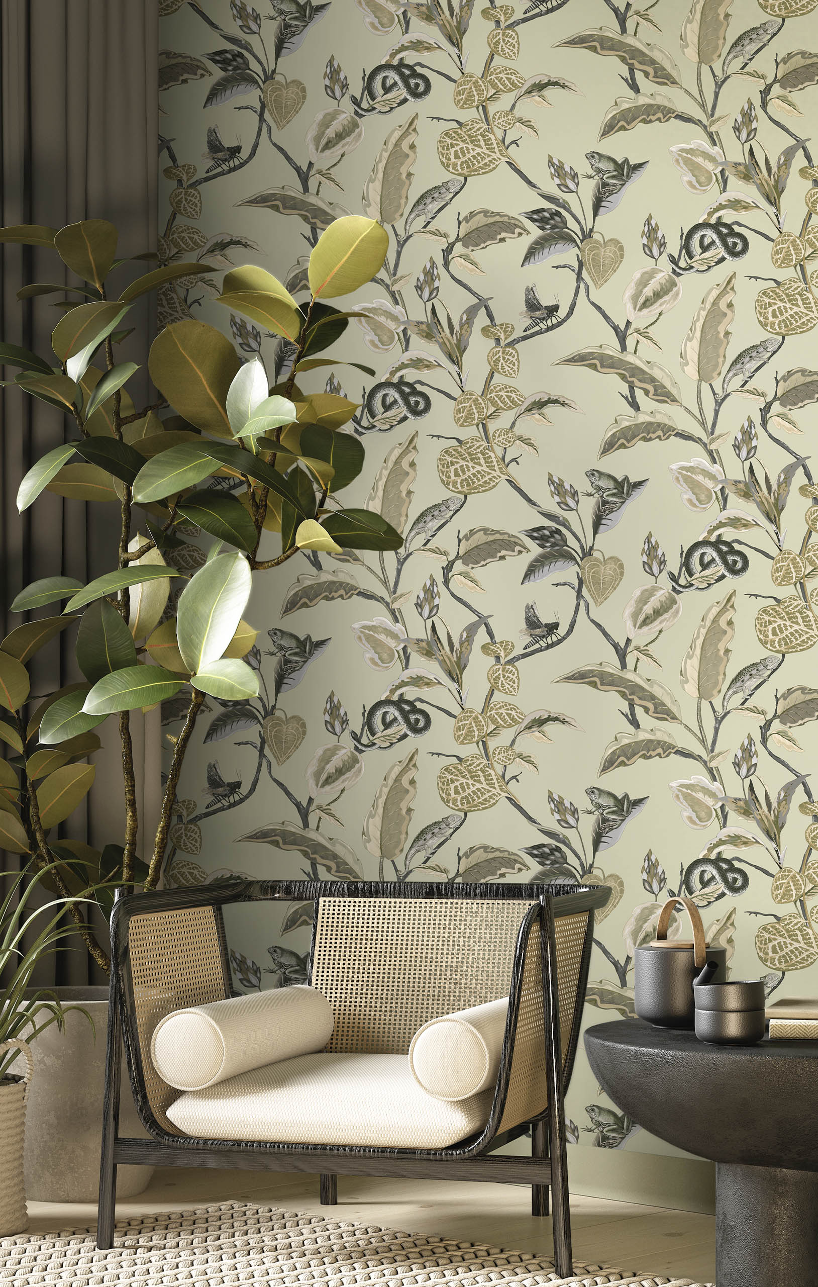Carta da Parati Botany House Cristiana Masi Wallpaper cod. 15509