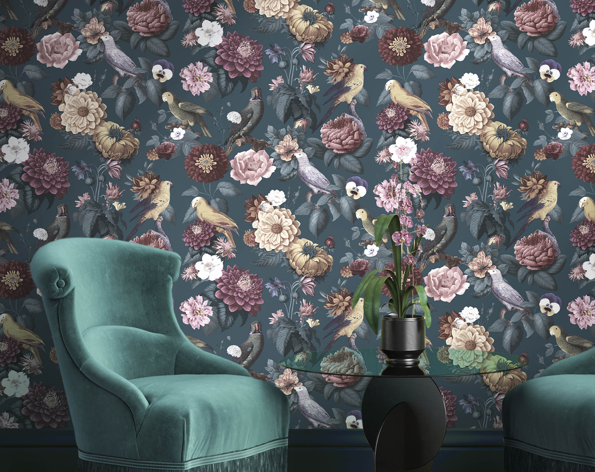 Carta da Parati Botany House Cristiana Masi Wallpaper cod. 15547