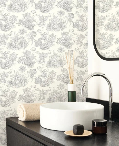 Carta da Parati Seaside cod. 201479101 Casadeco Wallpaper