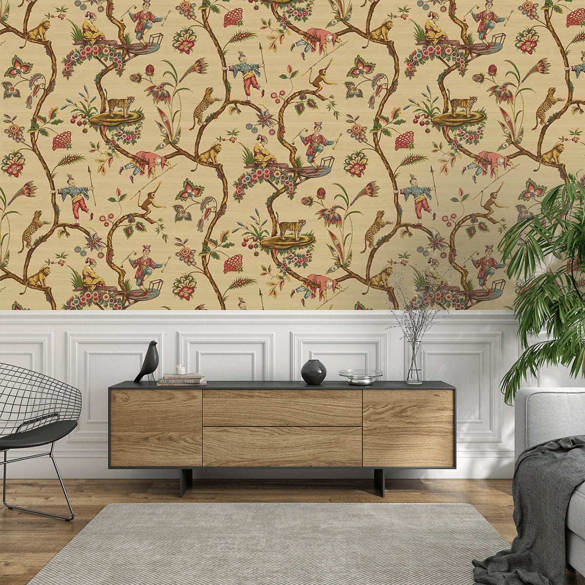 Carta da Parati Scalamandré JV Design Licence cod. 26028