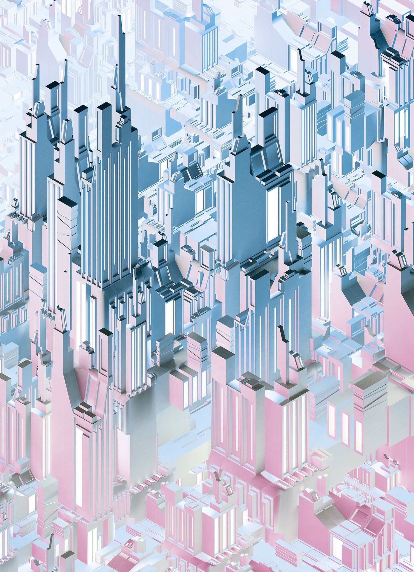 Carta da parati Komar Downtown in TNT mis. 184 cm x 254 cm - OUTLET