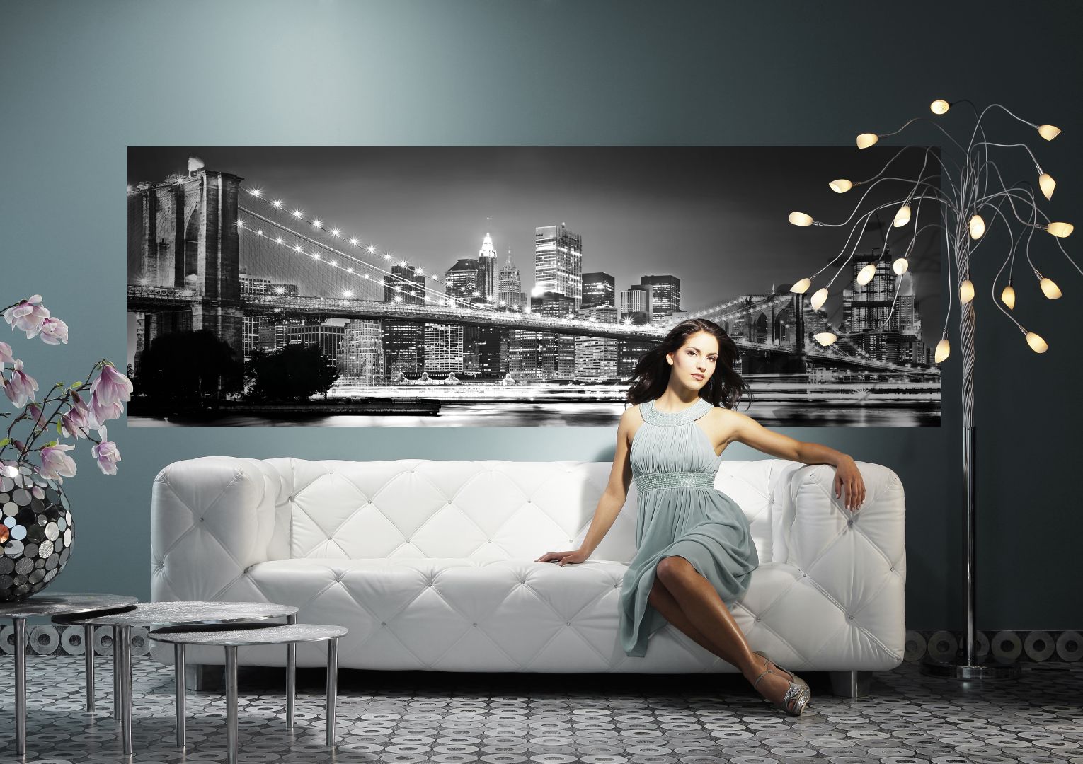 Carta da parati Komar Brooklyn Bridge in TNT mis. 368 cm x 127 cm - OUTLET