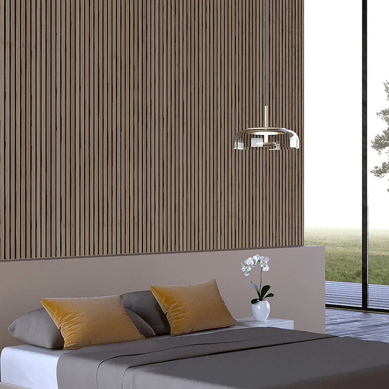 Pannelli acustici fonoassorbenti Noce Naturale Natural Walnut