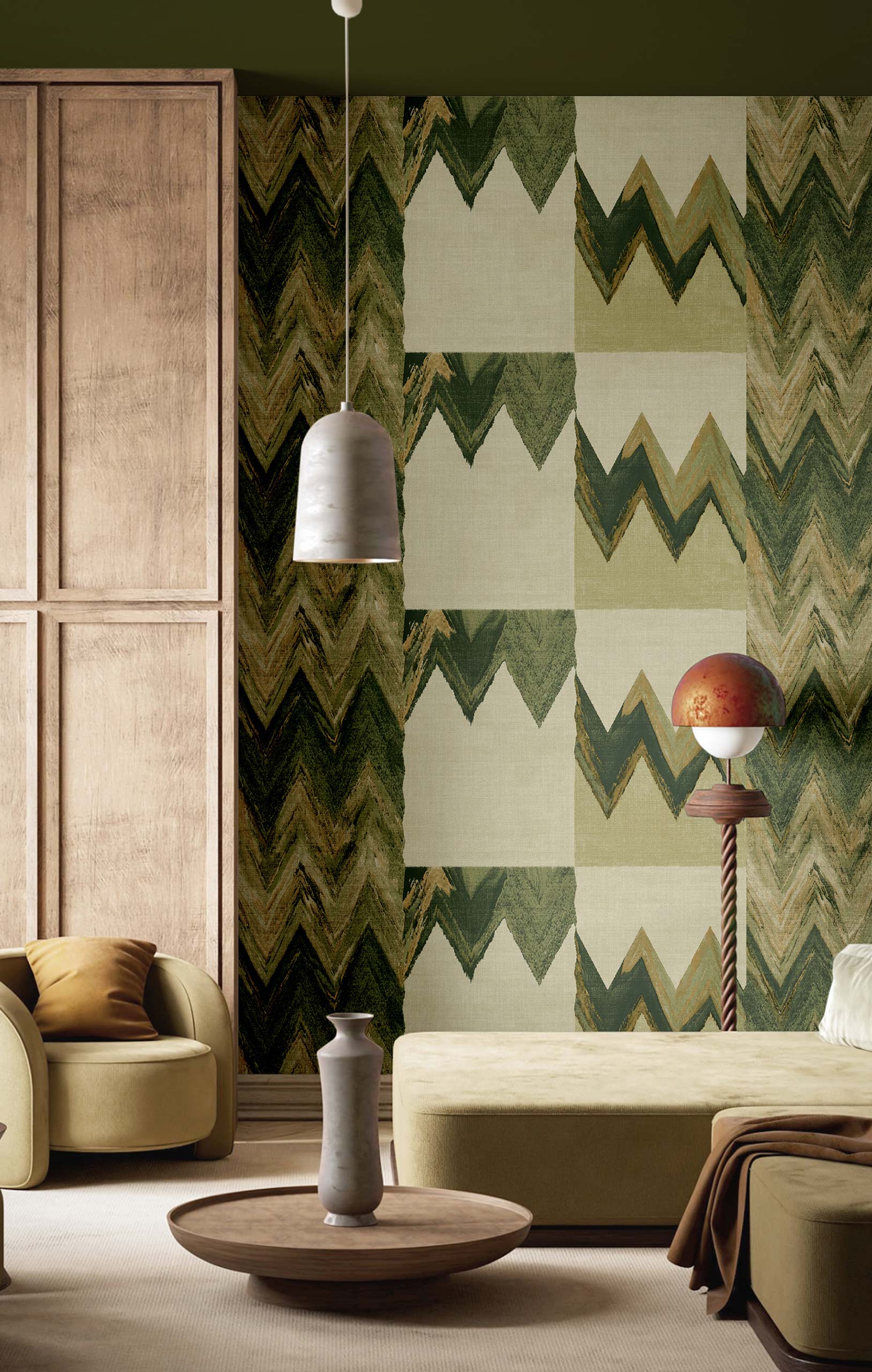 Carta da Parati Metamorphosis Cristiana Masi Wallpaper cod. 6675