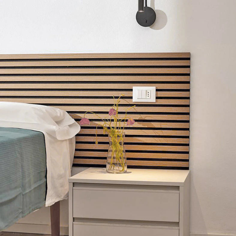 Pannelli acustici fonoassorbenti Teak