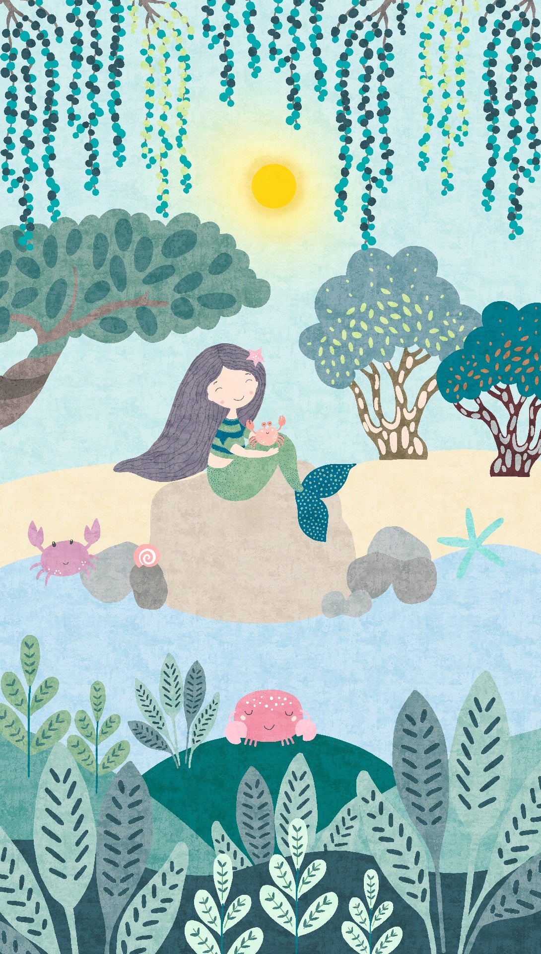 Carta da Parati Mia & Paul mis. 159 x 280 cm