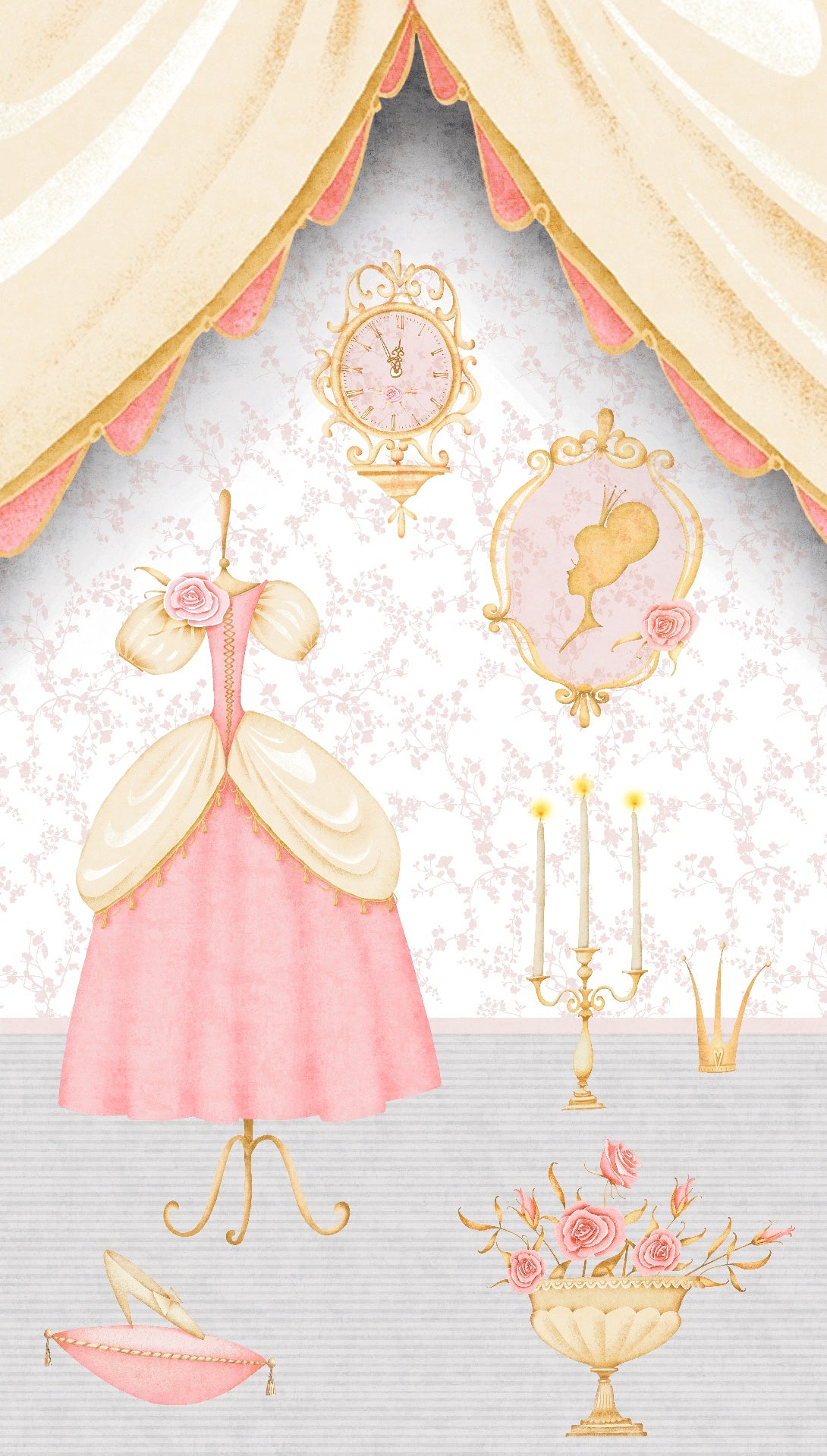 Carta da Parati Mia & Paul mis. 159 x 280 cm