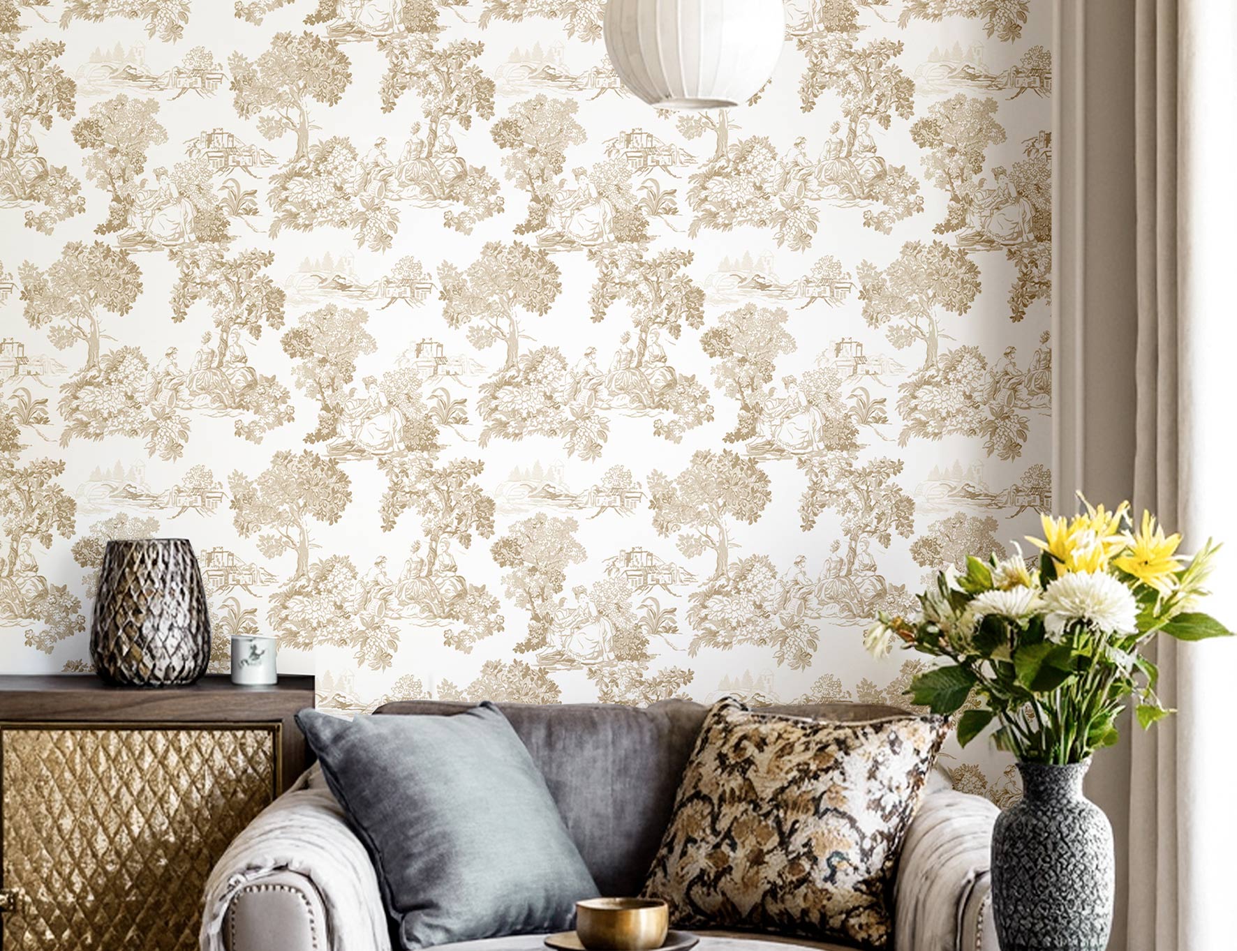 Carta da Parati BLOOMING GARDEN Cristiana Masi Wallpaper cod. 8340