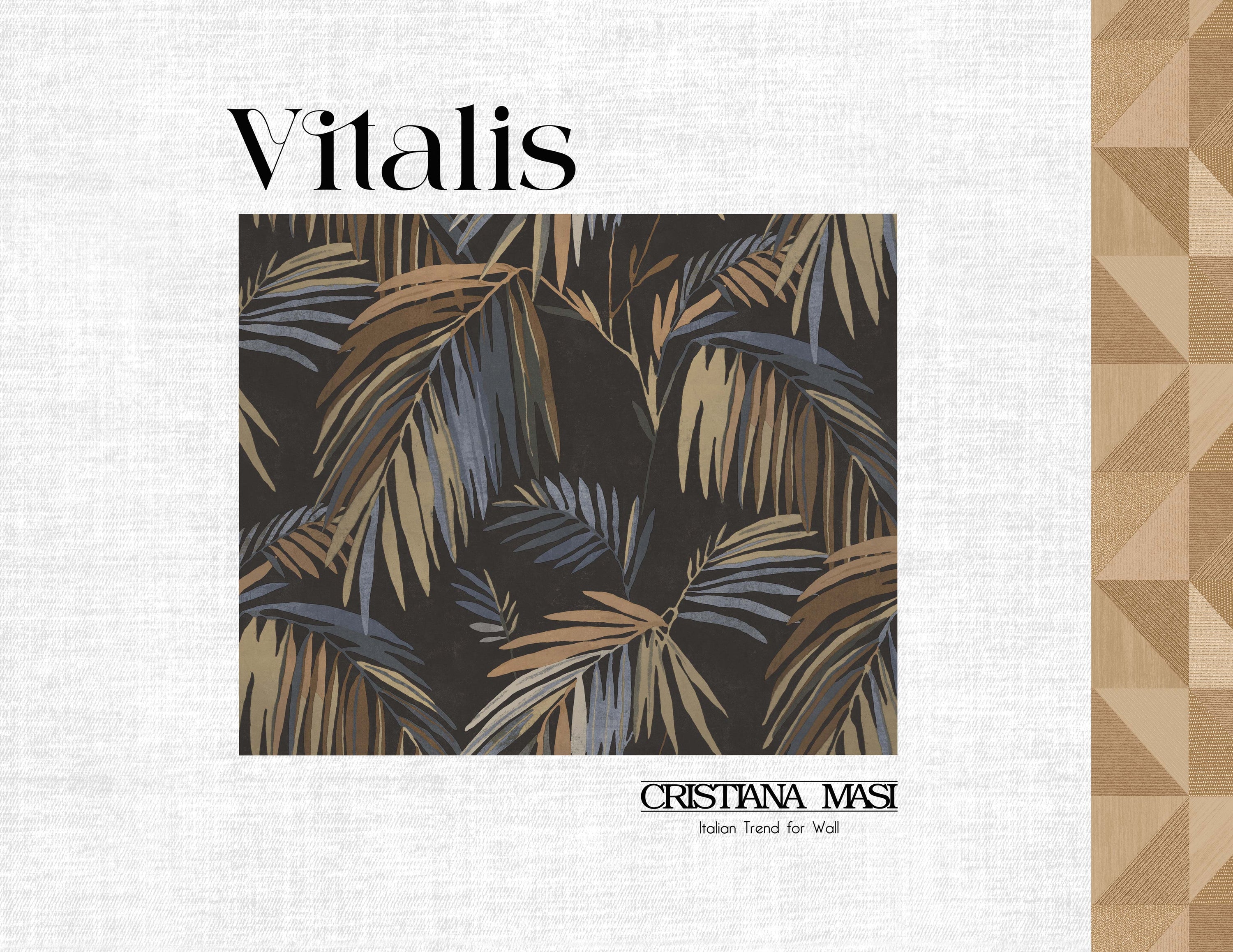 Carta da Parati Vitalis Cristiana Masi Wallpaper cod. 32481
