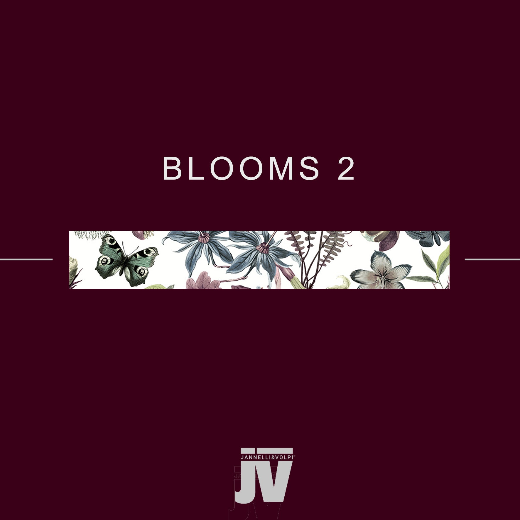 Carta da Parati Blooms 2nd Edition BRUSHSTROKE FLORAL JV Exclusive Parati