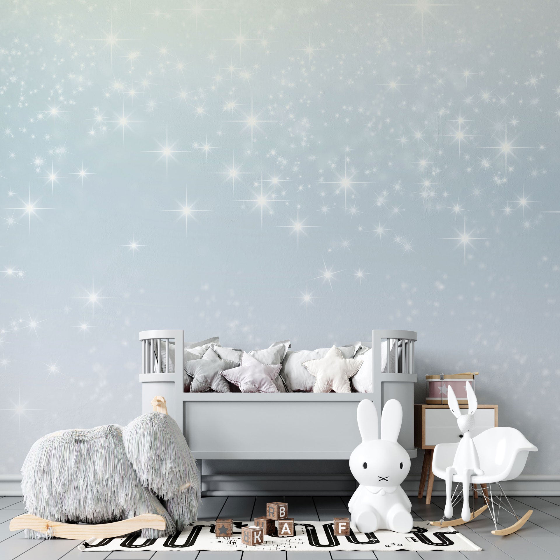 Carta da Parati al MQ Dolce notte Rimura Italian Design