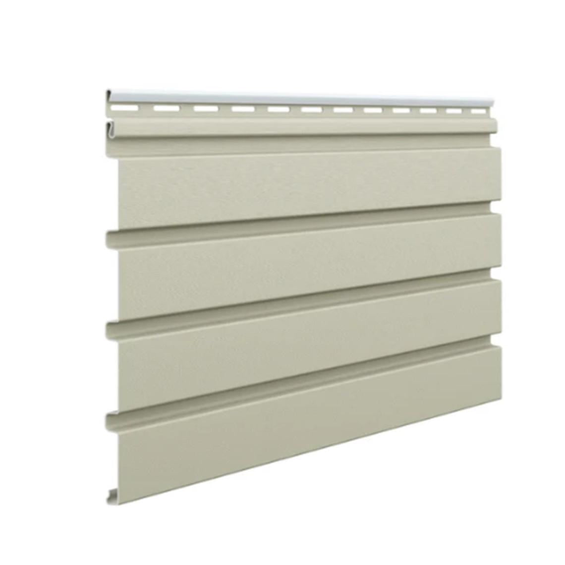 Pannello doghe per esterni FRONTO in PVC-U colore OLIVE 295X28,3X1,2 cm