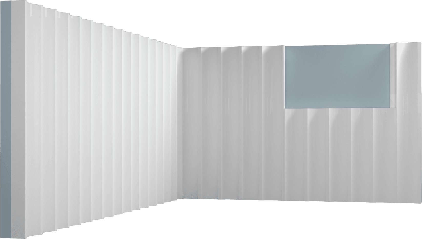 Terminale in polimero per DOGA JC1077 Ard Italia JC1105 misura 2800x13x38 mm modello WAVE
