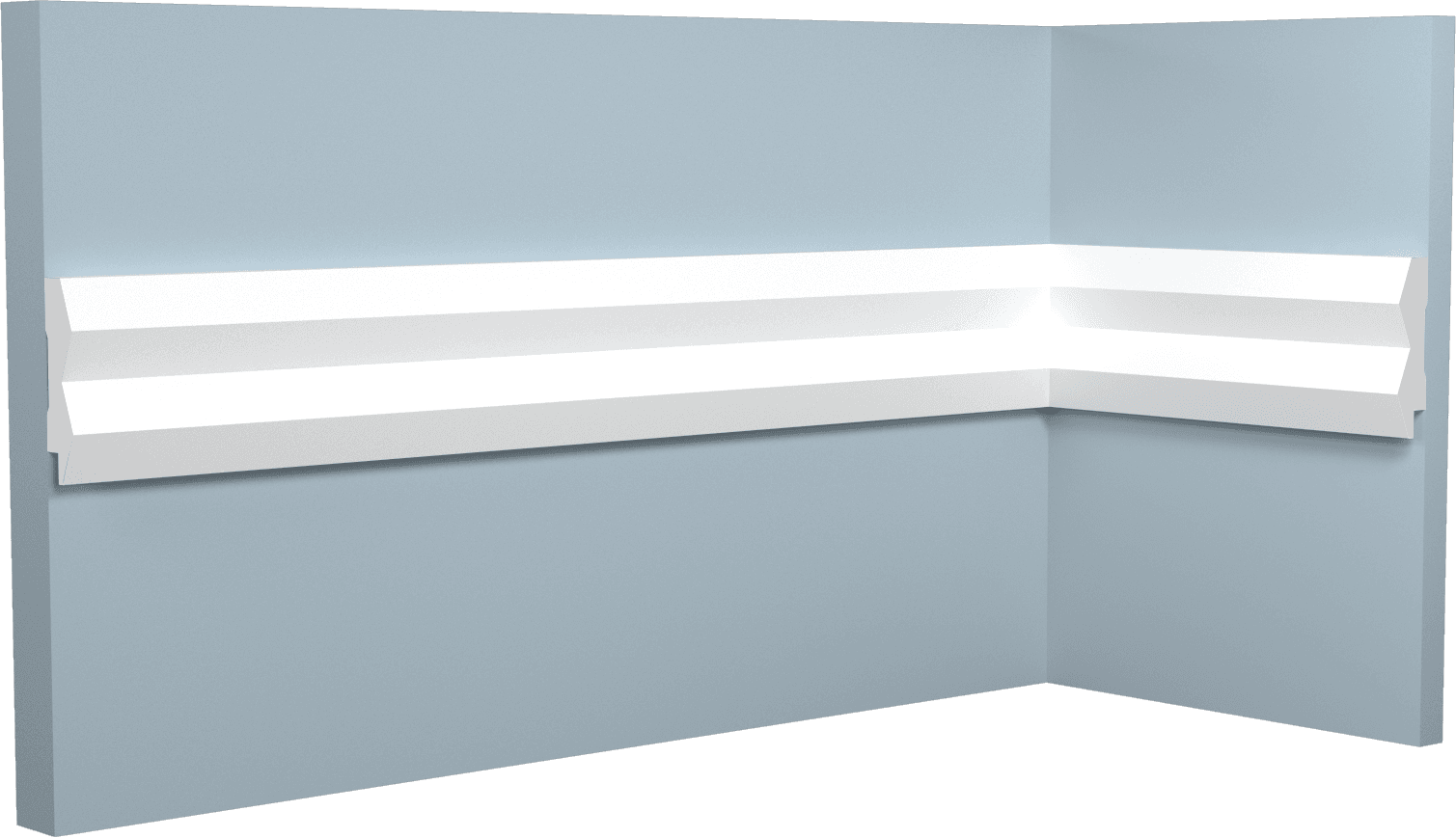 Terminale in polimero per DOGA JC1074 Ard Italia JC1125 misura 2800x12x49 mm modello TRIANGLE