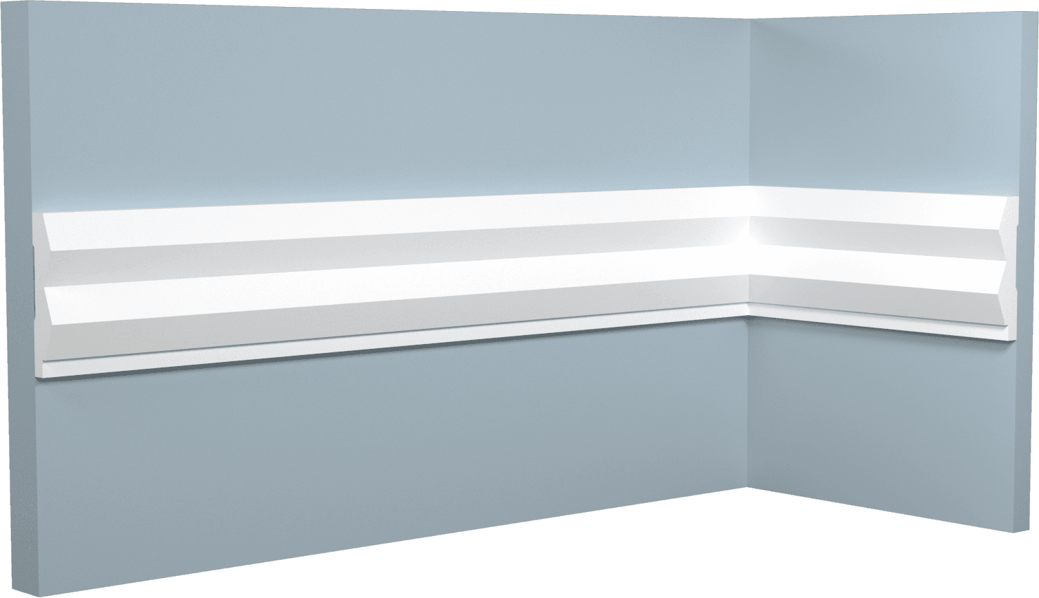 Terminale in polimero per DOGA JC1074 Ard Italia JC1175 misura 2800x12x32 mm modello TRIANGLE