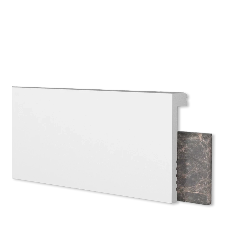 CopriBattiscopa in polimero Ard Italia JC160 misura 2000x22x100 mm