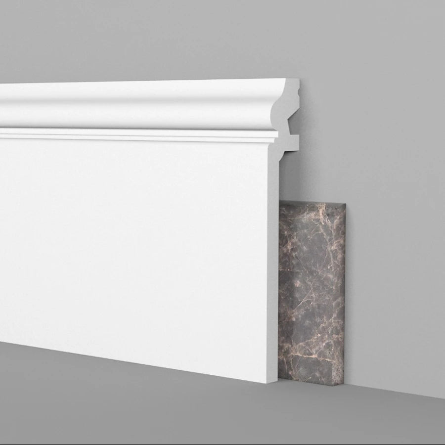 CopriBattiscopa in polimero Ard Italia JC161 misura 2000x22x138 mm