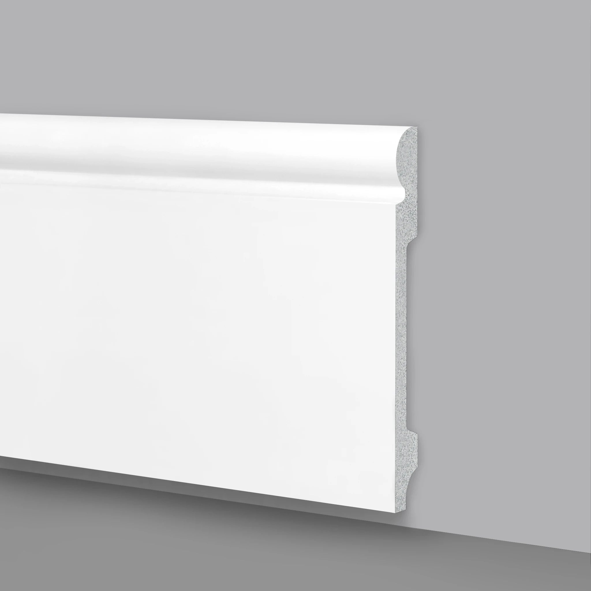 Battiscopa in polimero Ard Italia C283 misura 2000x16x120 mm