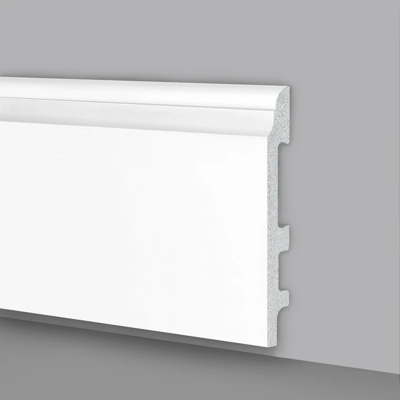 Battiscopa in polimero Ard Italia T70 misura 2000x15x120 mm