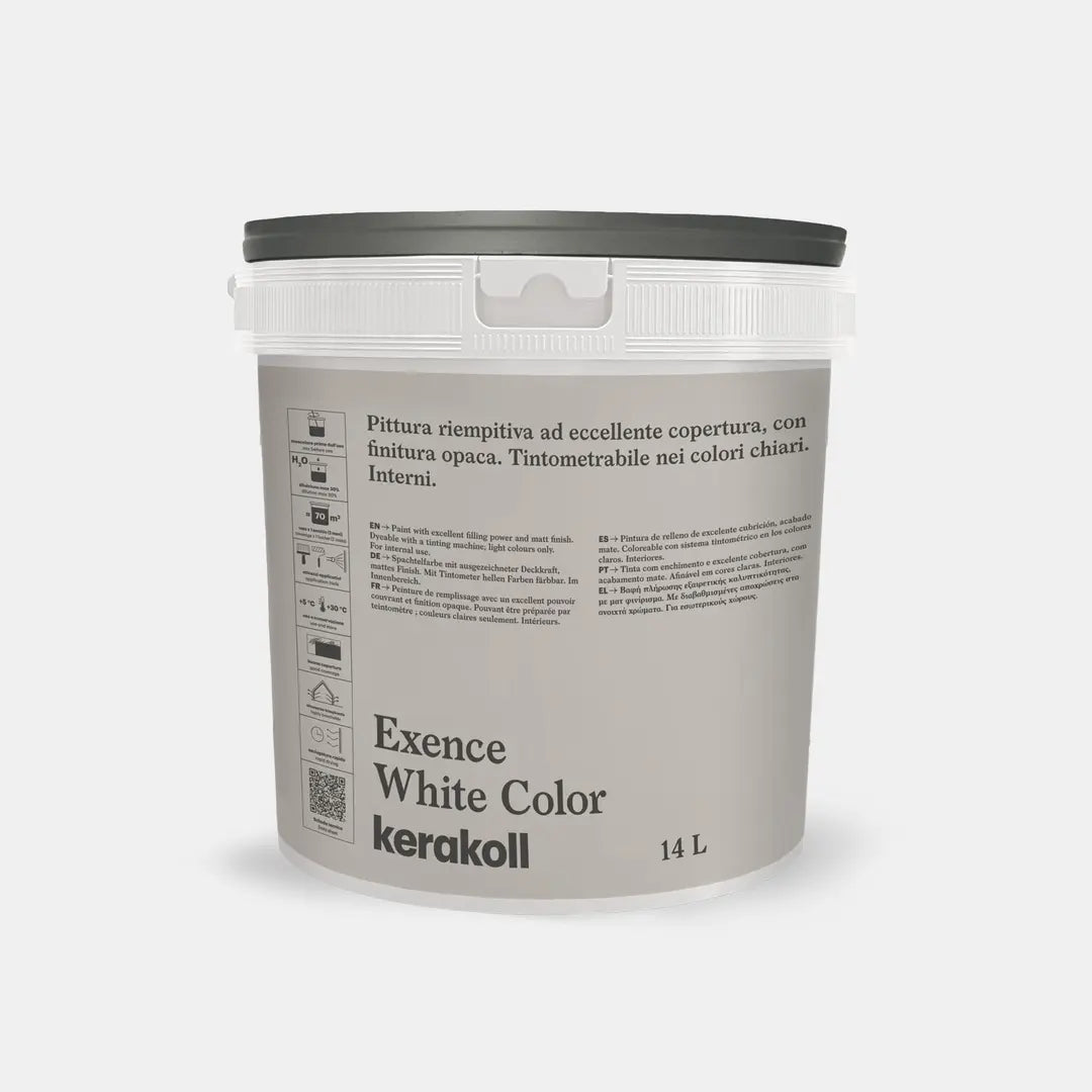 Pittura Exence White Color 14 lt. - Kerakoll