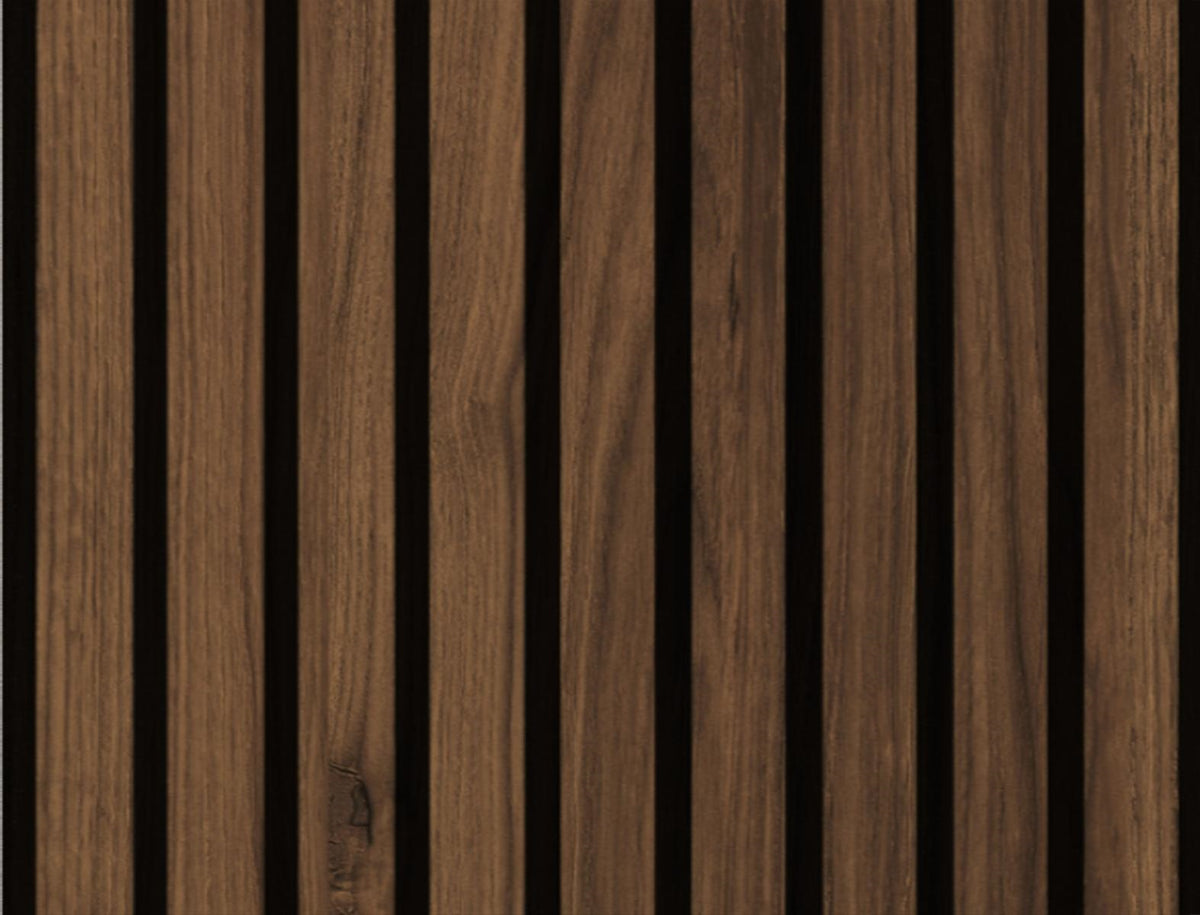 Listelli acustici in MDF Catania mis. 278 cm x 60 cm modello FLESSIBILE