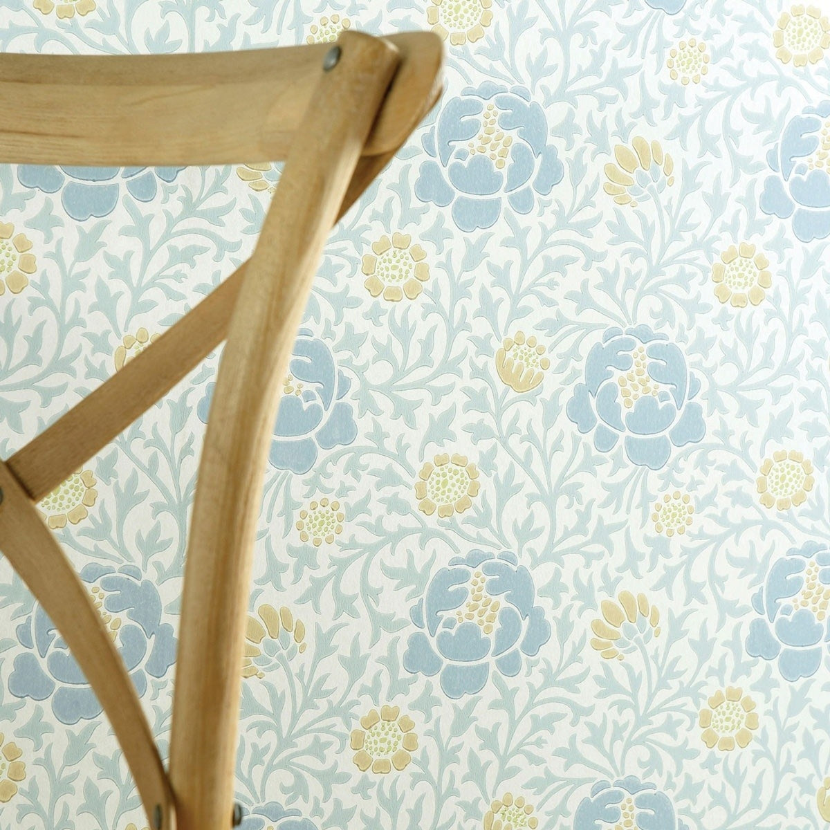 Carta da parati Little Greene Lansdowne Walk - Marigold