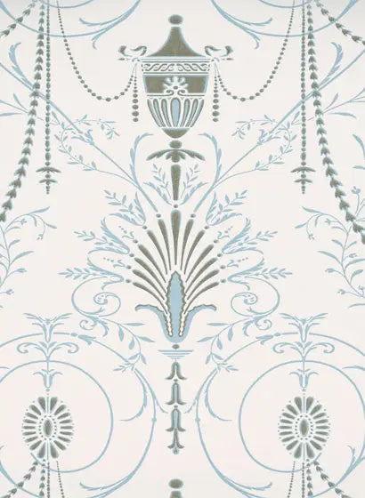 Carta da parati Little Greene Marlborough - Crystal