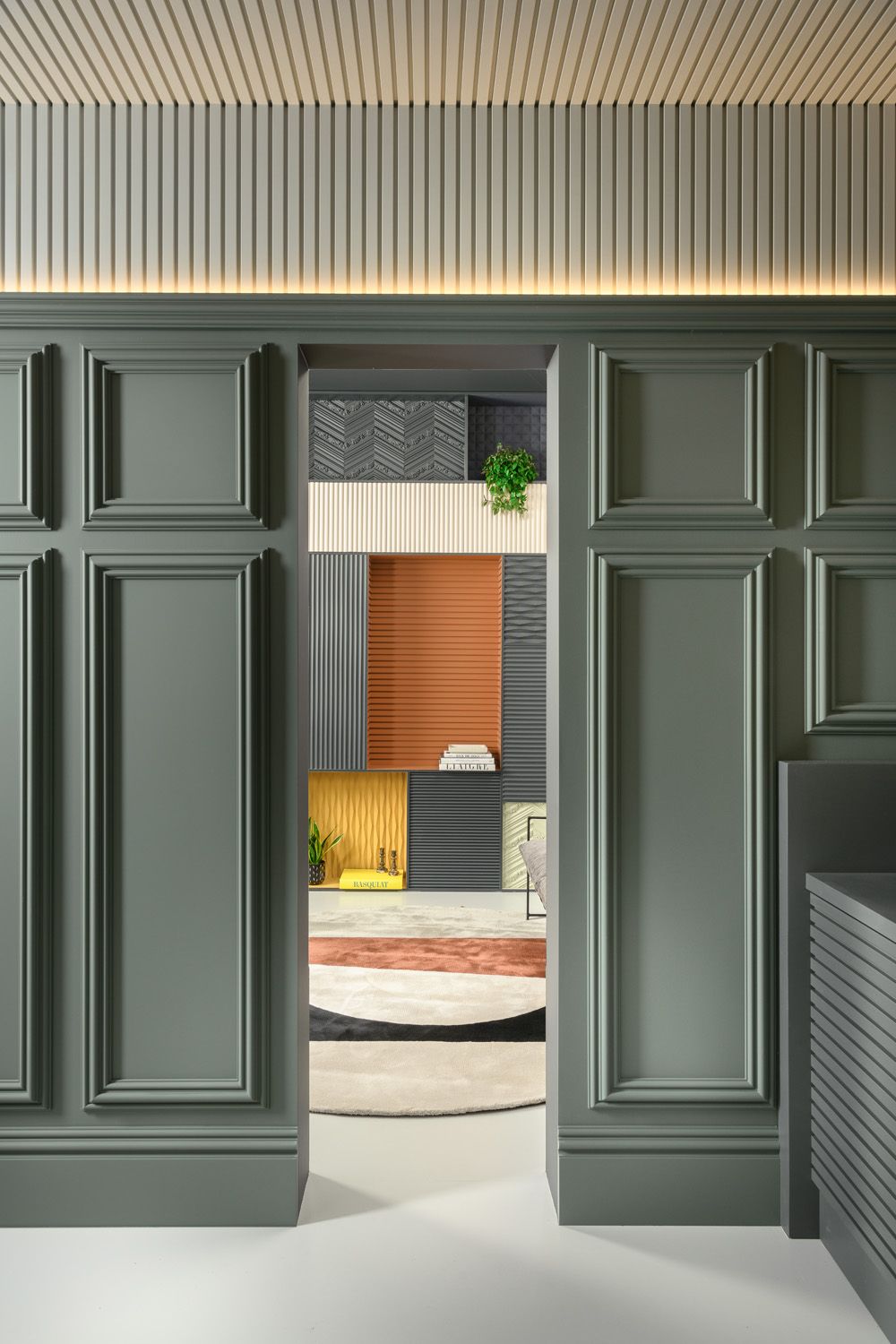 Pannello 3D in poliuretano Orac Decor W120 AUTOIRE misura 150 cm x 50 cm x 3,2 cm Purotouch®