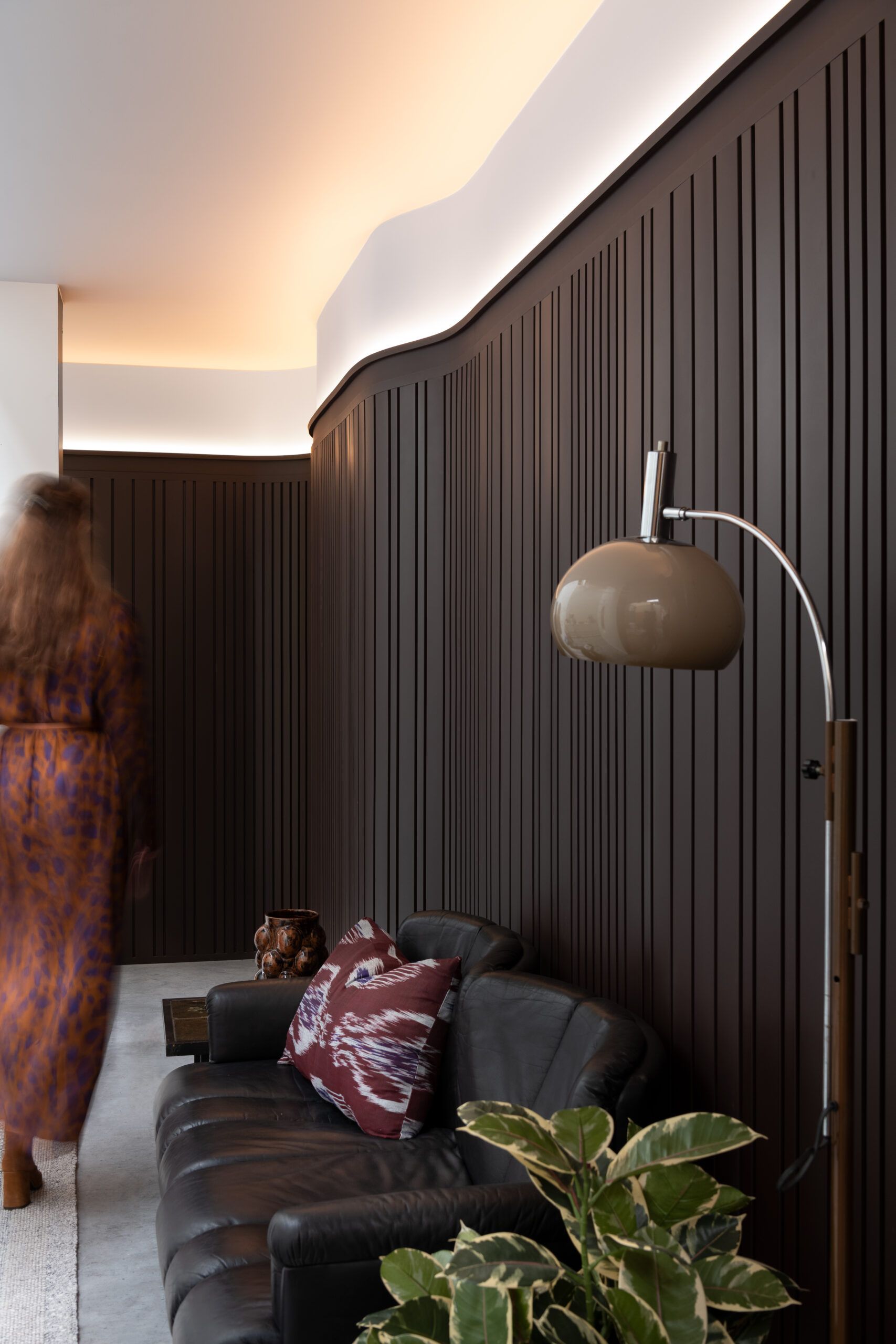 Pannello 3D in poliuretano Orac Decor W119 misura L 200 x H 25 x W 2 cm Purotouch®