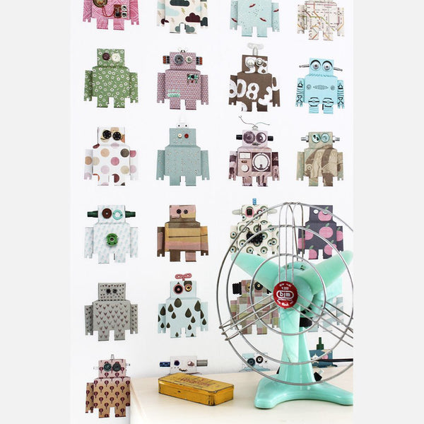 Carta da Parati Studio Ditte Wild Robot Wallpaper