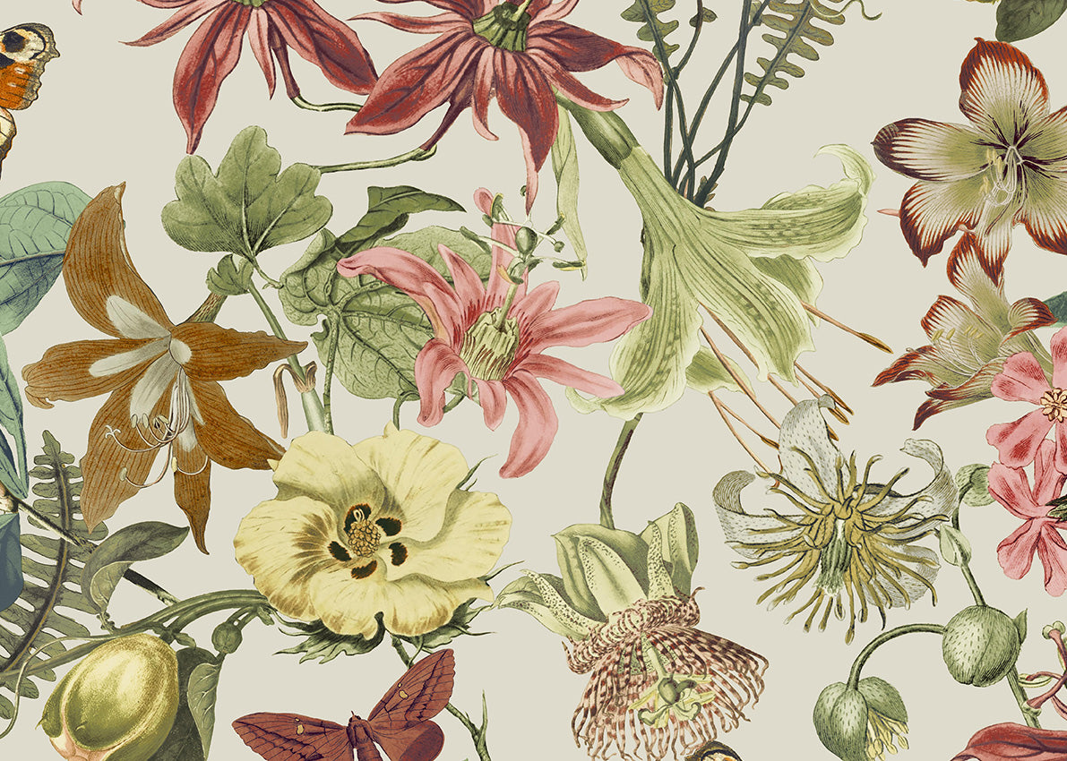 Carta da Parati Blooms 2nd Edition BUTTERFLY HOUSE JV Exclusive Parati