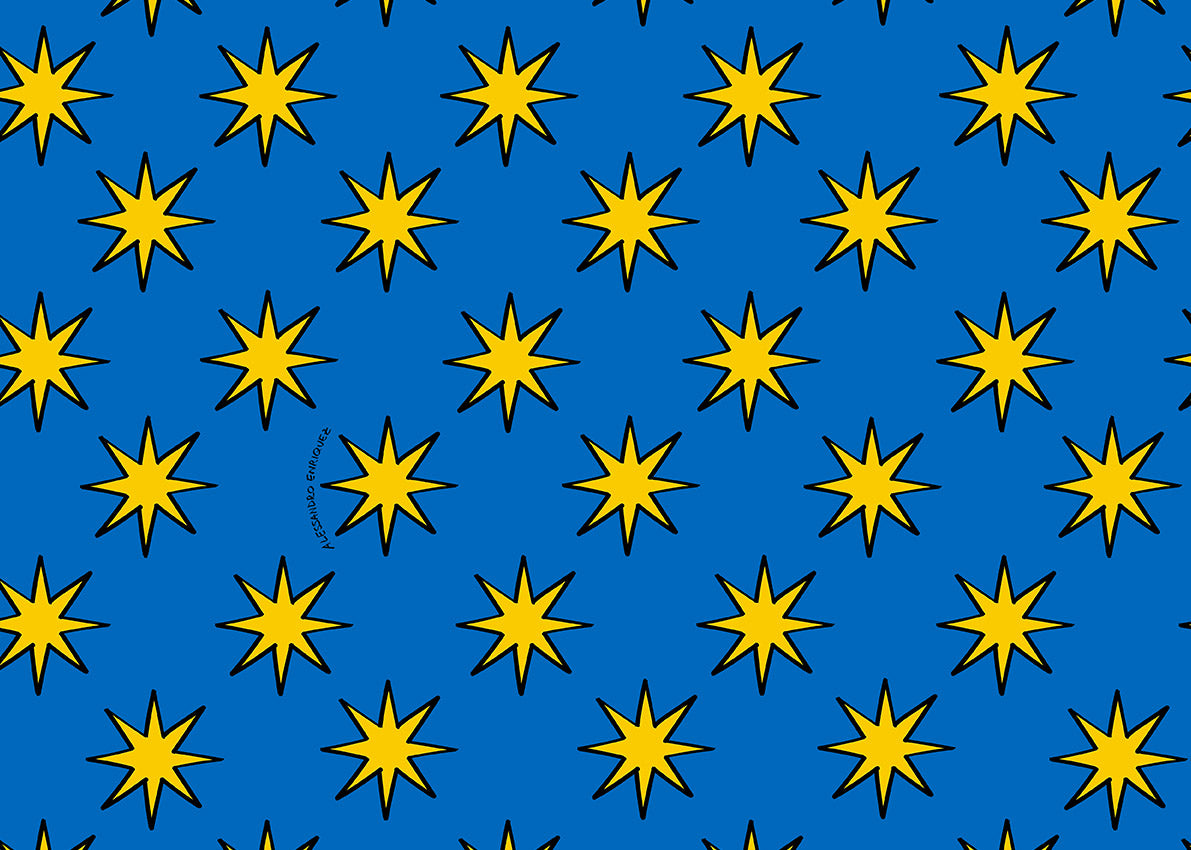 Carta da Parati EnriquezLand Alessandro Enriquez STELLE