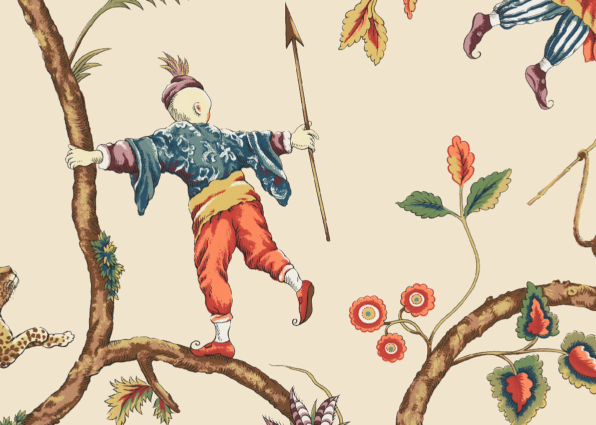 Carta da Parati Scalamandré JV Design Licence cod. 26026