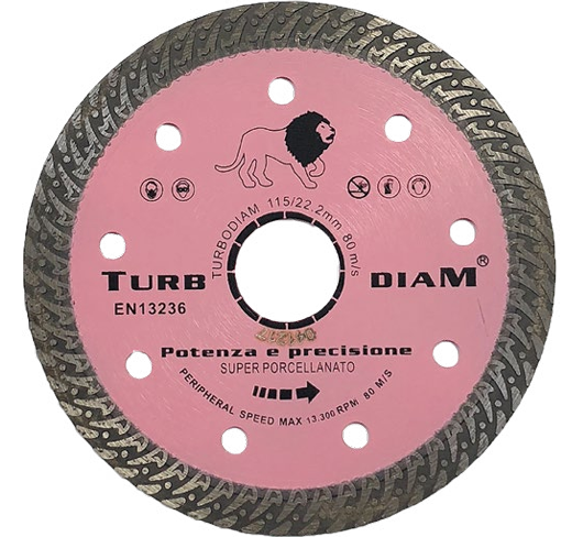Disco Diamantato Super Porcellanato Turbodiam