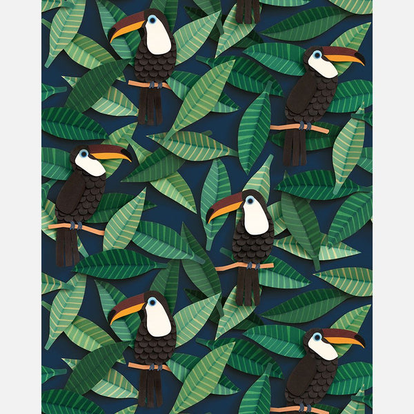 Carta da Parati Studio Ditte Toucan Wallpaper