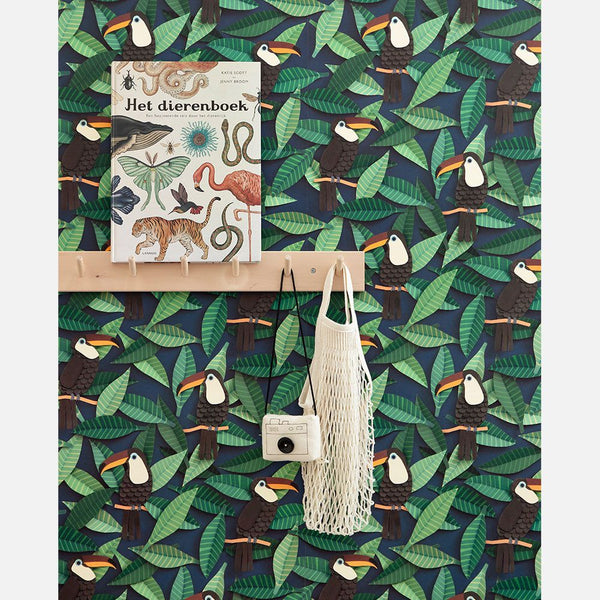 Carta da Parati Studio Ditte Toucan Wallpaper