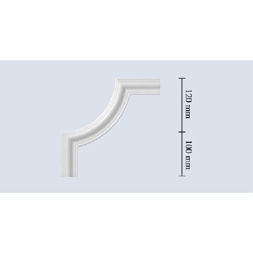 Angolo per cornice in polistirolo cod. V40