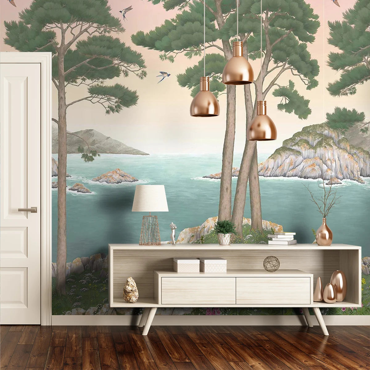Carta da parati Osborne & Little Coastline W7680-01