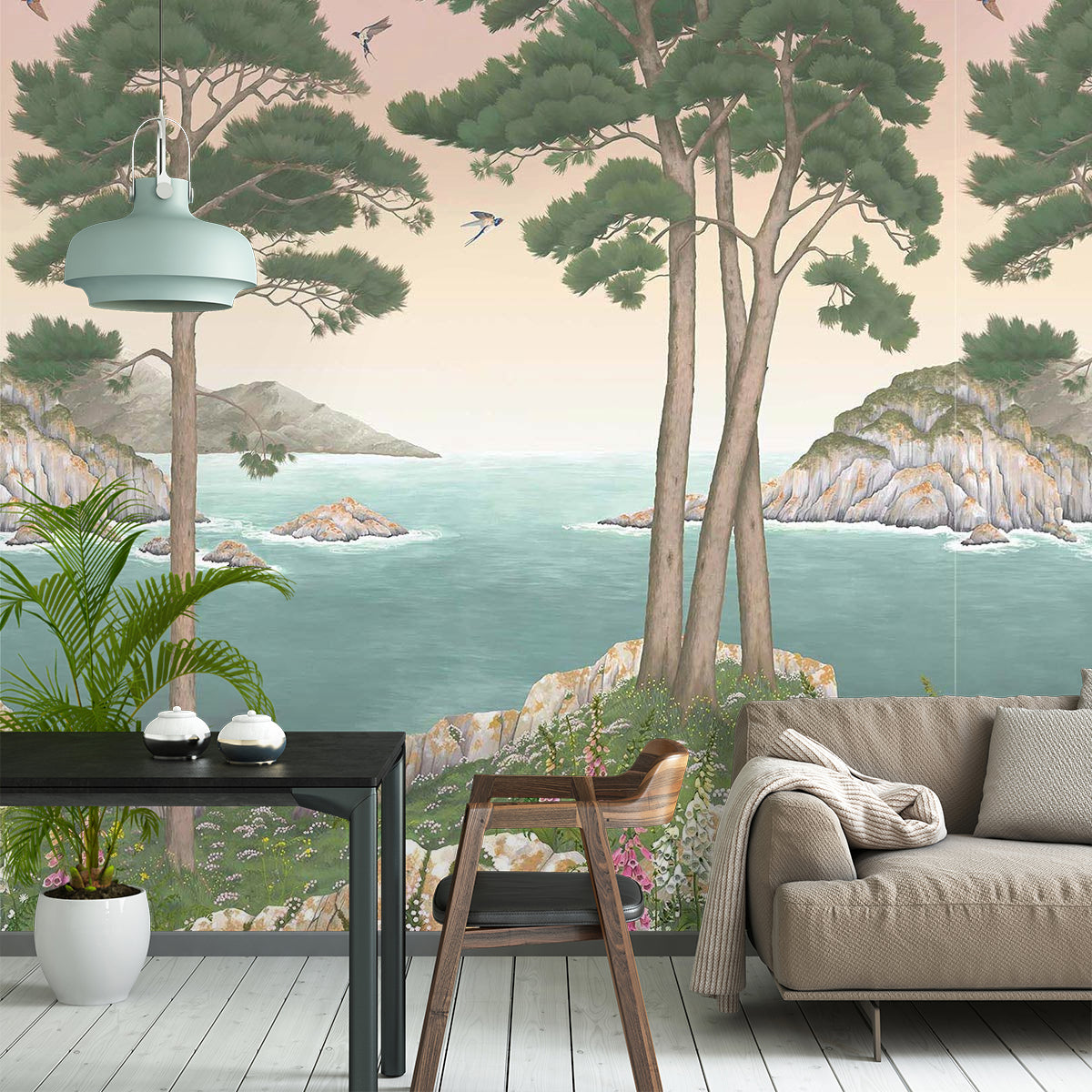 Carta da parati Osborne & Little Coastline W7680-01