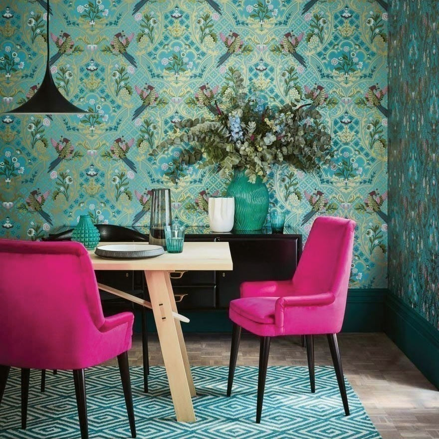 Carta da parati Little Greene Brodsworth - Empress