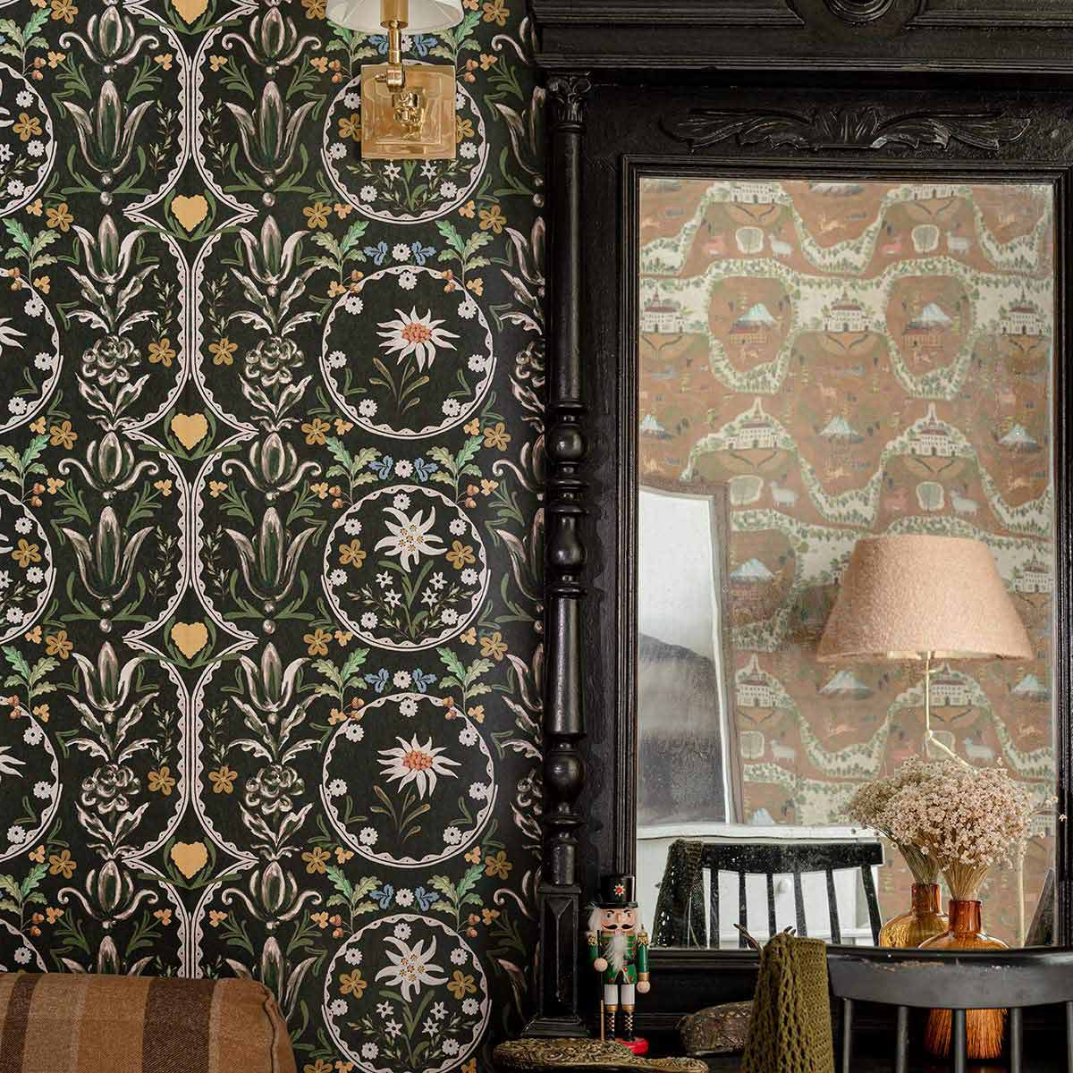 Carta da Parati Tyrol Apres-Ski Mind The Gap Wallpaper EDELWEISS