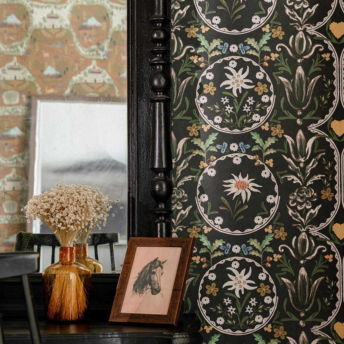 Carta da Parati Tyrol Apres-Ski Mind The Gap Wallpaper EDELWEISS