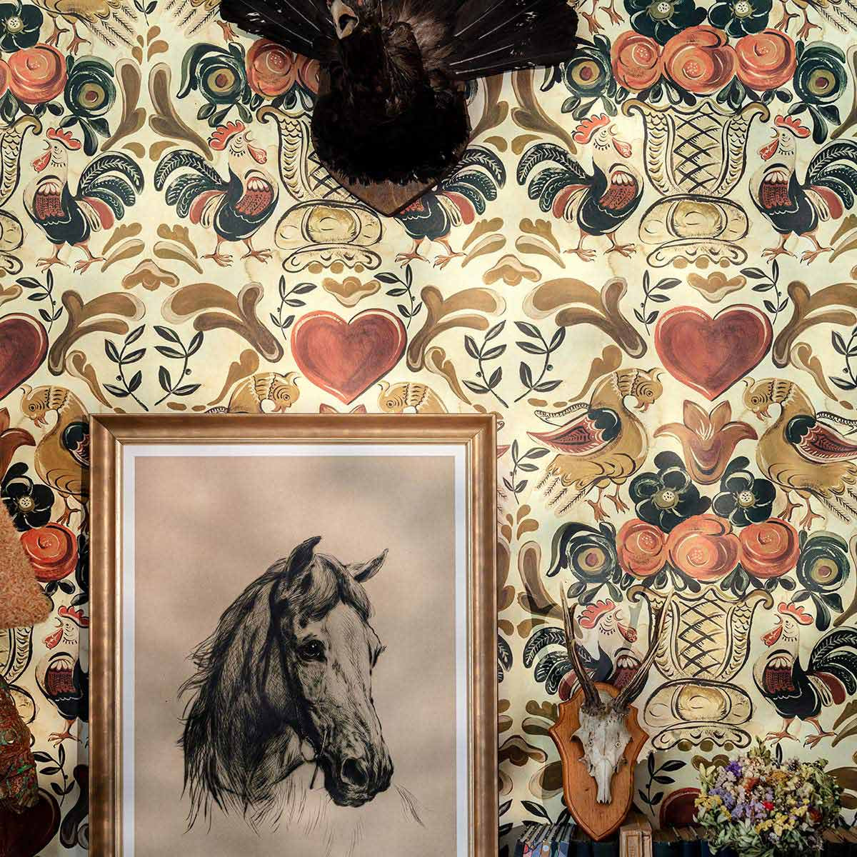 Carta da Parati Tyrol Apres-Ski Mind The Gap Wallpaper GOLDENE HENNE