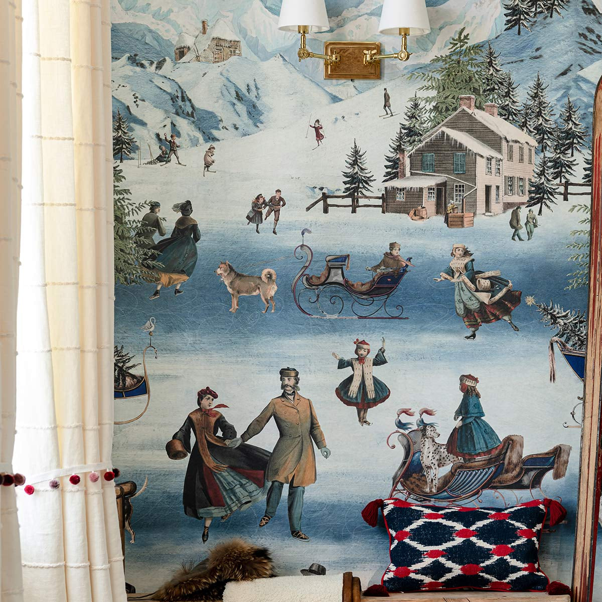 Carta da Parati Tyrol Apres-Ski Mind The Gap Wallpaper KAPRUN