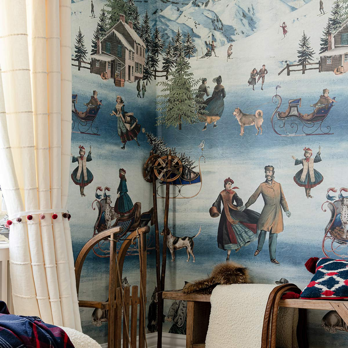 Carta da Parati Tyrol Apres-Ski Mind The Gap Wallpaper KAPRUN