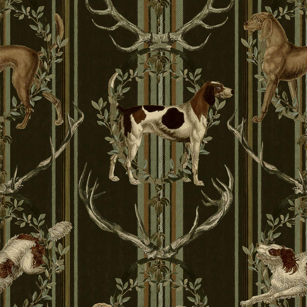 Carta da Parati Tyrol Apres-Ski Mind The Gap Wallpaper MOUNTAIN DOGS