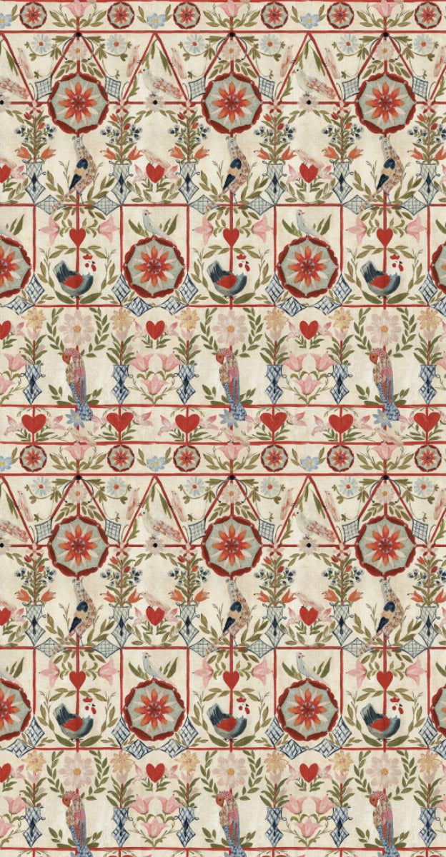 Carta da Parati Tyrol Apres-Ski Mind The Gap Wallpaper THE BIRD HOUSE