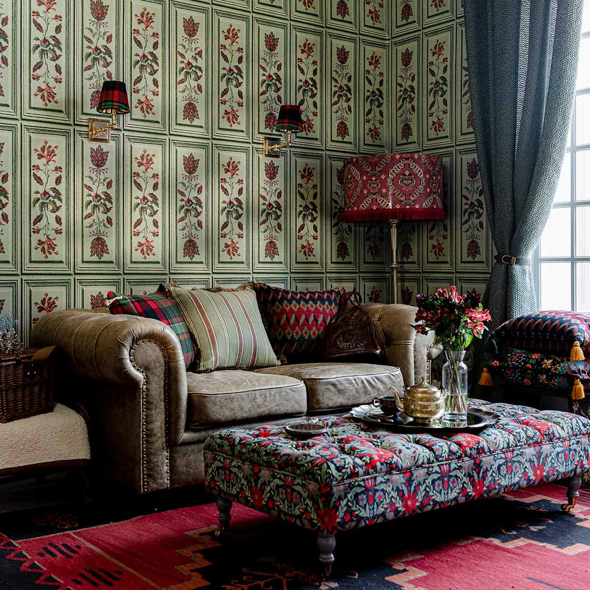 Carta da Parati Tyrol Apres-Ski Mind The Gap Wallpaper TYROLEAN PANEL